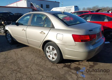 2010 Hyundai Sonata Gls z USA, uszkodzony, nr VIN 5NPET4AC7AH644919